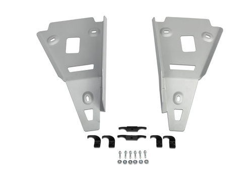ALLOY CURVED FRONT A ARM GUARDS POL