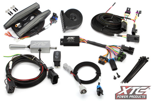 AUTO TURN SIGNAL KIT W/ BILLET LEVER AND FRONT DRL LIGHTS HON