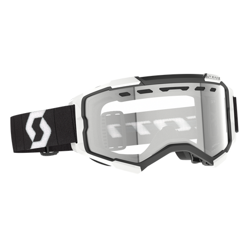 FURY ENDURO GOGGLE BLK/WHT CLEAR WRK