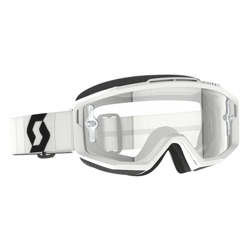 SPLIT OTG GOGGLE WHT/BLK CLEAR WRK