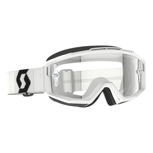 SPLIT OTG GOGGLE WHT/BLK CLEAR WRK