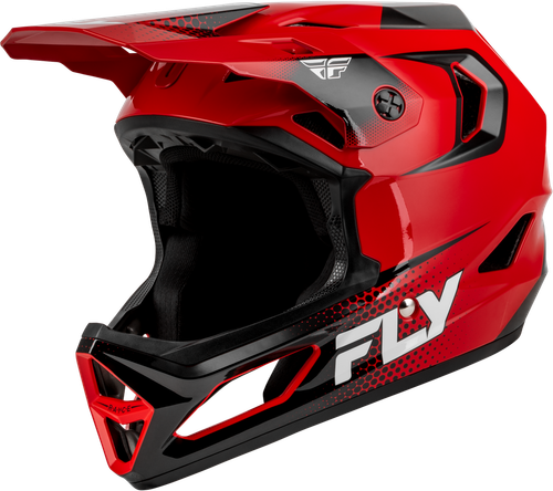 RAYCE SONAR BICYCLE HELMET RED/BLACK/WHITE LG