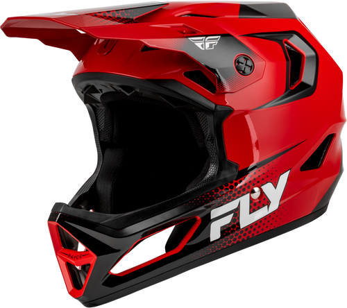 YTH RAYCE SONAR BICYCLE HLMT RED/BLACK/WHITE YM