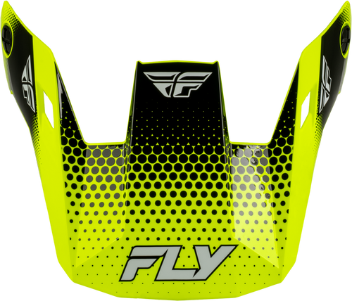RAYCE SONAR HELMET VISOR HI-VIS/BLACK/WHITE XL