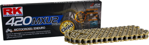 GB420MXU2 DRIVE CHAIN GOLD 420 X 120