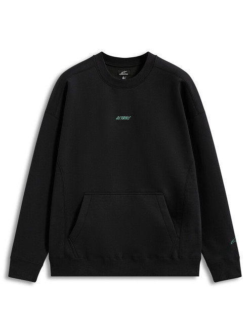 GUISE OVERSIZED CREW BLACK MD