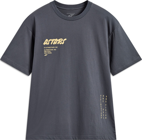 CHALK OVERSIZED SS CSF TEE CHARCOAL XL