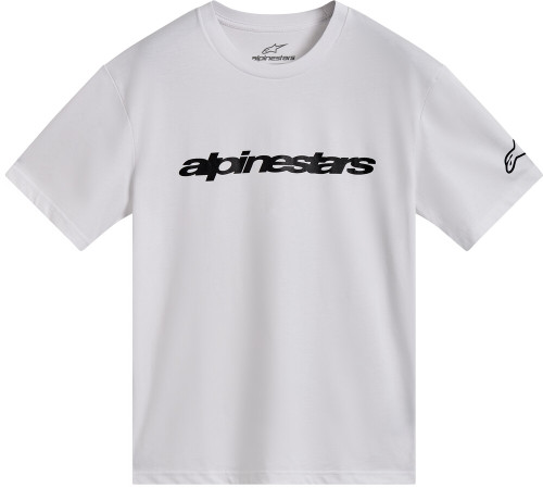 RACE WORDMARK SS CSF TEE WHITE/BLACK XL
