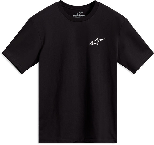 COMBO BACK SS CSF TEE BLACK/WHITE SM