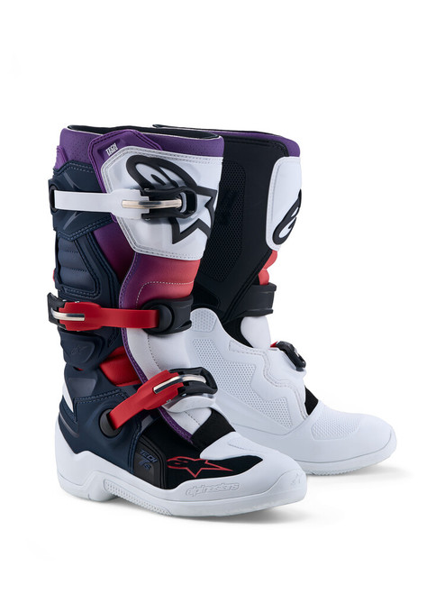 TECH 7S BOOTS DRK BLUE/WHT/BLK 3
