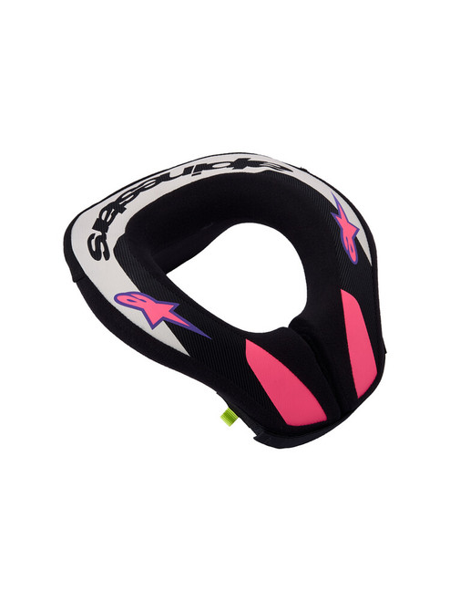 SEQUENCE YOUTH NECK ROLL BLK/LIGHT GRY/PRPL LG/XL