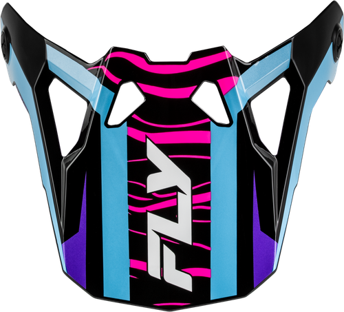 FORMULA CP CHARGE VISOR BLACK/PURPLE/PINK/BLUE XL-2X