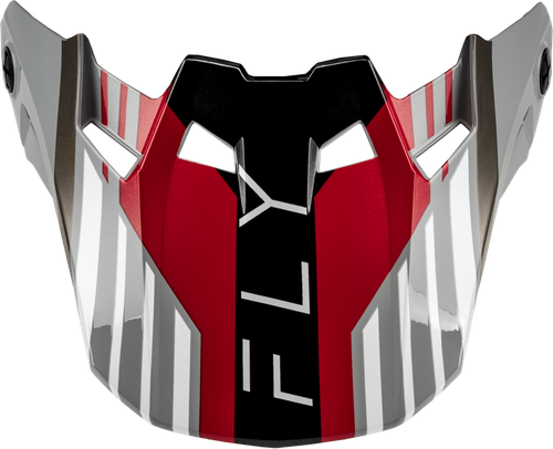 FORMULA CC STRIKE VISOR GREY/RED/BLACK/WHITE MD/LG