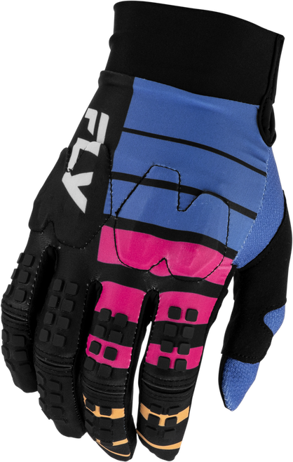 YTH EVOLUTION  DST BOLT GLOVES BLACK/BLUE/MULTI YL