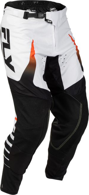 EVOLUTION  DST BOLT  PANTS WHITE/BLACK/ORANGE SZ 30