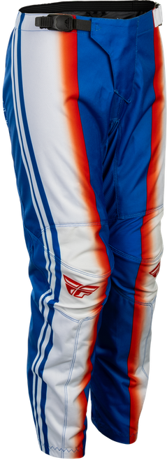 YOUTH F-16 RAZE PANTS RED/WHITE/BLUE SZ 26