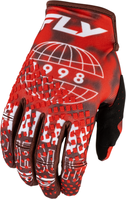 KINETIC BLUR GLOVES RED/MAROON MD