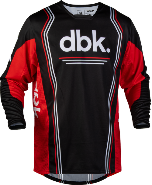 KINETIC DBK JERSEY BLACK/RED/WHITE MD