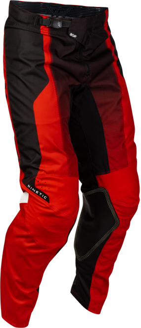 KINETIC FADE PANTS RED/BLACK/WHITE SZ 32
