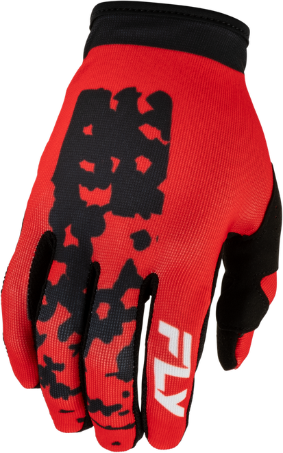 YOUTH LITE FLAKE GLOVES RED/BLACK YM