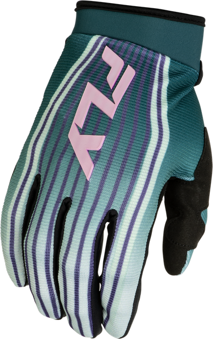 F-16 LIFT GLOVES GREEN/PURPLE/PINK MD