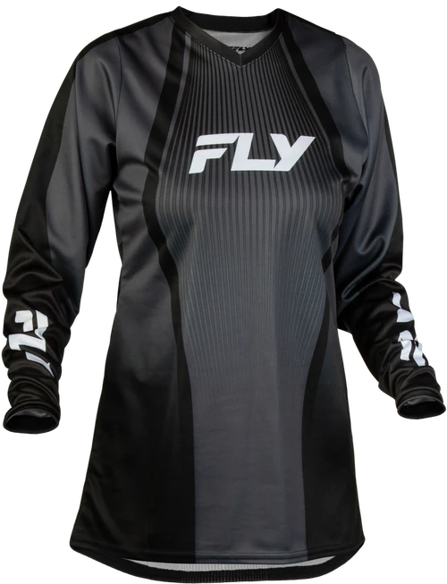 WOMEN'S F-16 LIFT JERSEY WHITE/BLACK LG