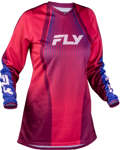 WOMEN'S F-16 LIFT JERSEY PINK/PURPLE/WHITE 2X