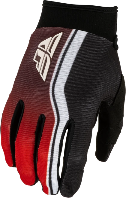F-16 RAZE GLOVES BLACK/RED/WHITE MD