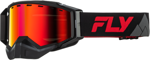 ZONE ELITE SNW RED/BLACK W/RED MIRROR/PLZRD AMBER