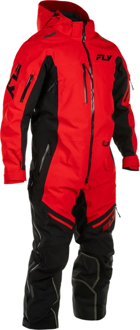 COBALT SHELL SNOWBIKE MONOSUIT RED/BLACK 2X