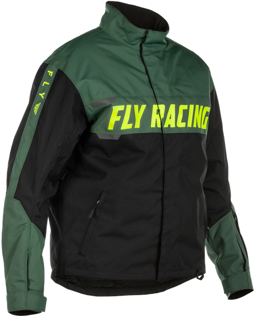 OUTPOST FLOAT JACKET GREEN/HI-VIS/BLACK 3X