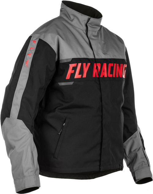OUTPOST FLOAT JACKET RED/GREY/BLACK XL