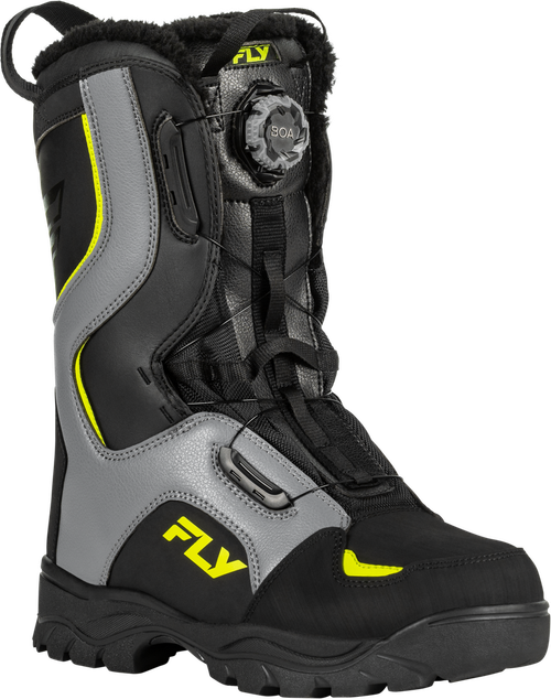 MARKER BOA BOOT BLACK/HI-VIS 14