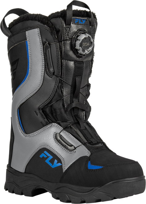 MARKER BOA BOOT BLACK/BLUE 8
