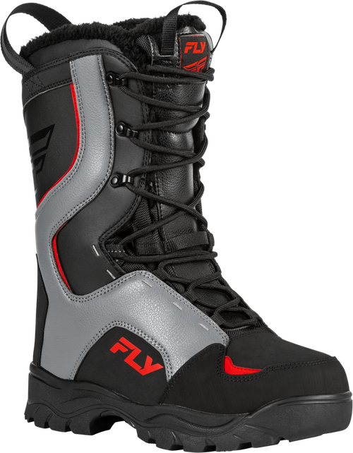 MARKER LACED BOOT BLACK/RED 11