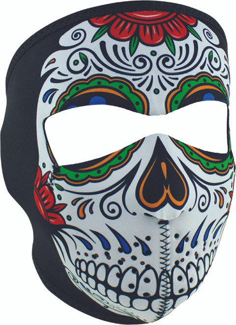 Neoprene Full Mask Muerte Skull
