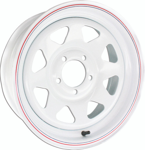 8 Spoke Steel Trailer Wheel 15"x6"