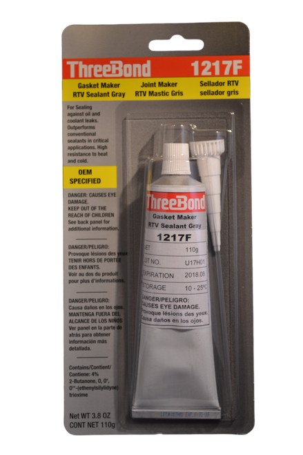 Gasket Maker Rtv Sealant Grey 3.8oz