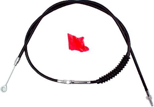 Black Vinyl Clutch Lw Cable