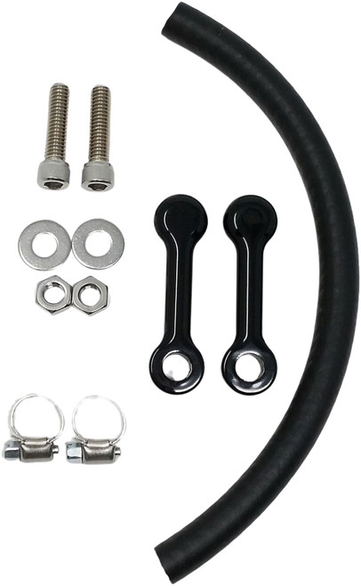 Billet Tank Lift Kit 2"  99-up Touring Powder Coat Blk