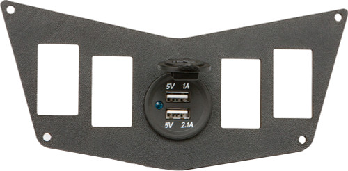 Dash 4 Switch Plate W/usb
