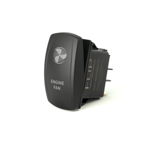 Engine Fan Accessory Switch Pro Series Backlit