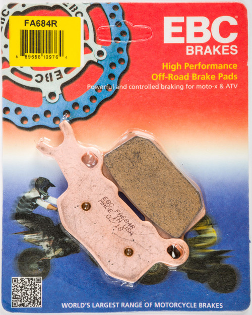Brake Pads Fa684r Sintered R Series