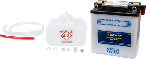 Battery W/acid Cb3l-b 12v Heavy Duty