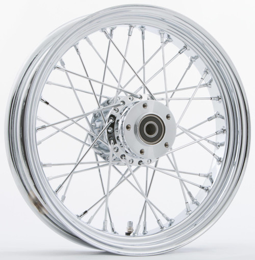 Fr 40-spk Dd Chrome 16x3.5 Wg-hub 3/4" Axl 00 Ltr