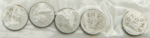 Valve Shims 10.00x2.10mm 5/pk