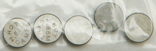 Valve Shims 7.48x2.85mm 5/pk