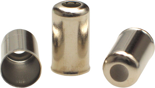Cable 6mm Long Cap Fittings 10/pk