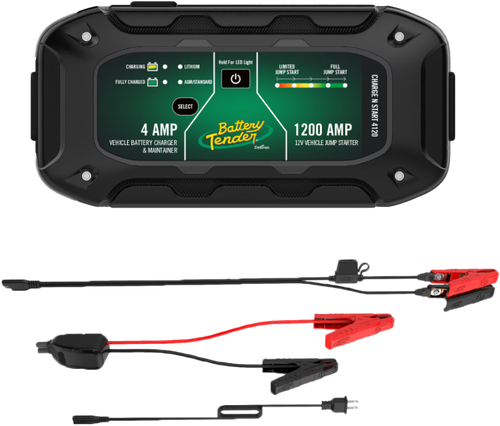 Chargenstart 4amp Btry Charger & 1200 Amp Jump Starter