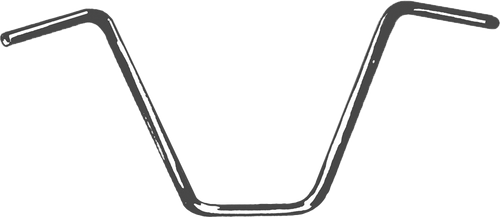 1" Handlebar Ape Hanger 14" Rise